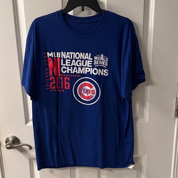 Other - Blue Chicago Cubs World Series T-Shirt